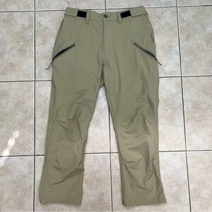 Patagonia Point Peak Trail Pants Men’s Size 28 Khaki outdoors lightweight